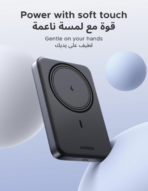 UGREEN Zapix Power Bank, 10000mAh Wireless Portable Charger, Magsafe Power Bank with USB C Cable PD 20W, 7.5W Magnetic iPhone Battery Pack for iPhone17/17 Air/17 Pro/17 Pro Max, iPhone 16/15/14 Series - Image 3