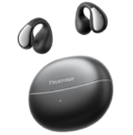 TRUEFREE B1 Wireless Earbuds, Clip-On Earphones, Open-Ear Headphones with Bluetooth 5.4, Spatial Sound, 10.8mm Dual Magnetic Driver, 25H Playtime, Clear Calls, Multipoint Connection, App Customizable